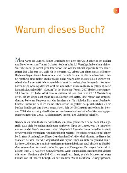 Produktbild: Der Anti-Diabetes-Plan - Das Praxisbuch
