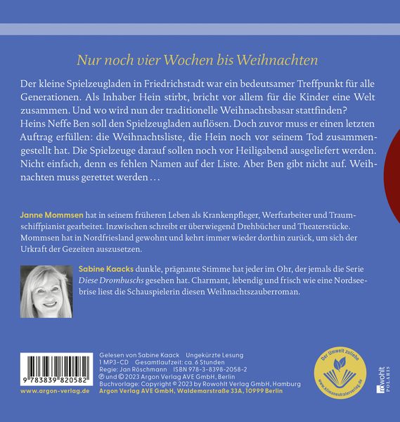 Produktbild: Die Weihnachtsliste