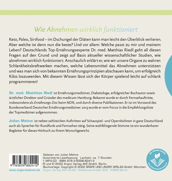 Produktbild: Der ultimative Schlankheitscode