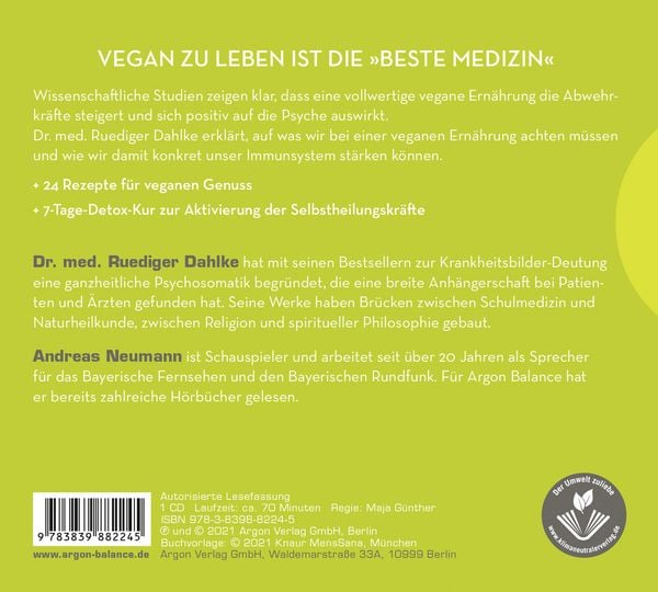 Produktbild: Immunbooster vegan