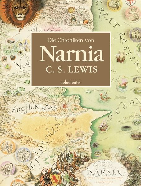 Die Chroniken von Narnia - Illustrierte Gesamtausgabe, Gebundene Ausgabe von Clive Staples Lewis, Ueberreuter Verlag, Kinder- und Jugendbuch,