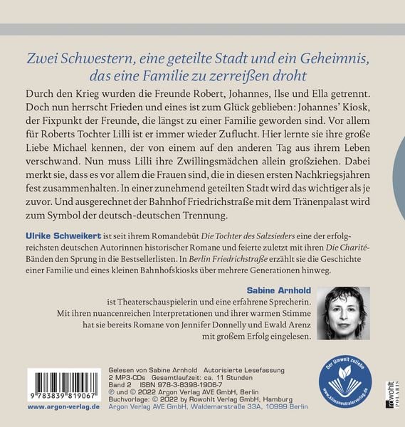 Produktbild: Berlin Friedrichstra&szlig;e: Tr&auml;nenpalast