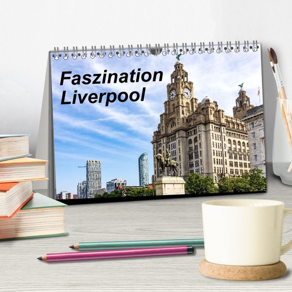 Produktbild: Faszination Liverpool (Tischkalender 2026 DIN A5 quer), CALVENDO Monatskalender
