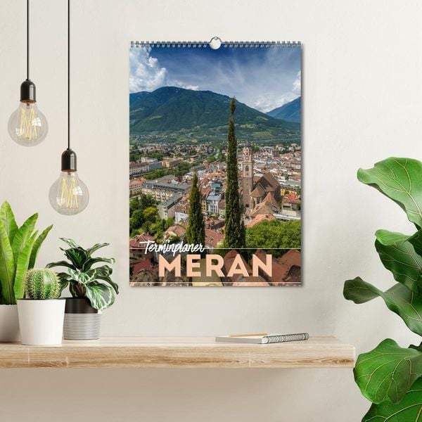 Produktbild: MERAN Terminplaner (Wandkalender 2026 DIN A3 hoch), CALVENDO Monatskalender