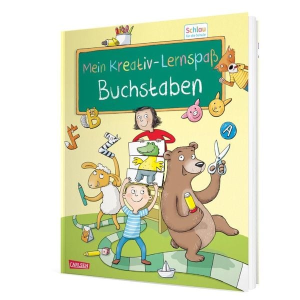 Produktbild: Schlau für die Schule: Mein Kreativ-Lernspaß: Buchstaben
