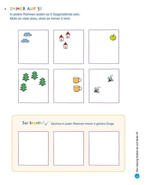 Produktbild: Schlau für die Schule: Mein Kreativ-Lernspaß: Zahlen und Formen
