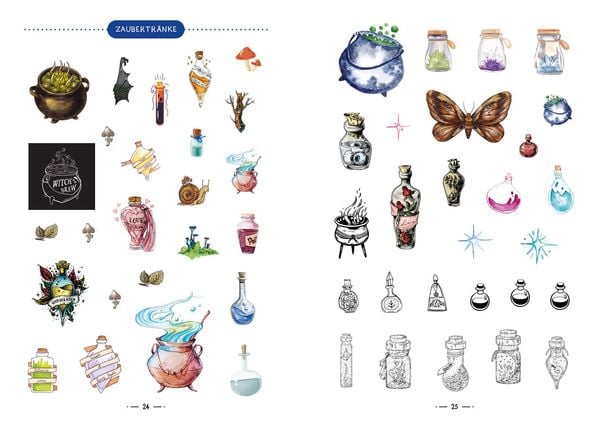Produktbild: Mein Stickerbuch f&uuml;r Potterheads &ndash; Band 2