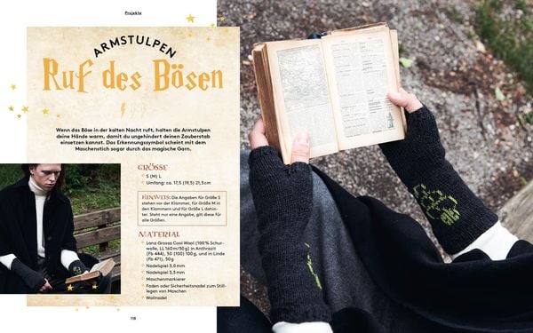 Produktbild: Die Strickschule f&uuml;r Potterheads