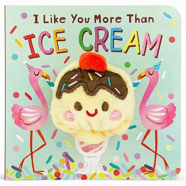 Produktbild: I Like You More Than Ice Cream Puppet Book