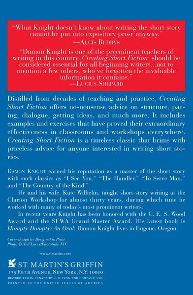 Produktbild: Creating Short Fiction