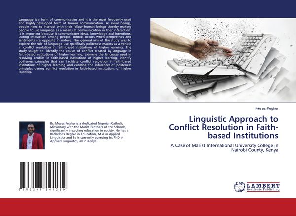 Produktbild: Linguistic Approach to Conflict Resolution in Faith-based Institutions