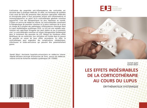 Produktbild: Les Effets Ind&eacute;sirables De La Corticoth&eacute;rapie Au Cours Du Lupus