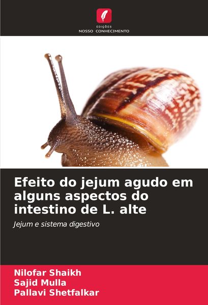 Produktbild: Efeito do jejum agudo em alguns aspectos do intestino de L. alte