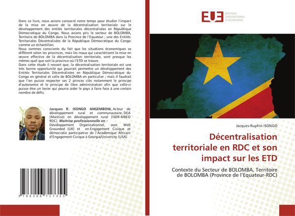 Produktbild: D&eacute;centralisation territoriale en RDC et son impact sur les ETD