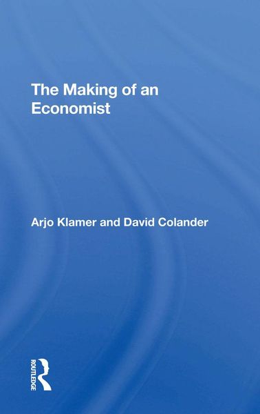 Produktbild: The Making Of An Economist