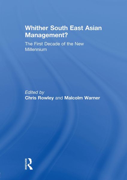 Produktbild: Whither South East Asian Management?