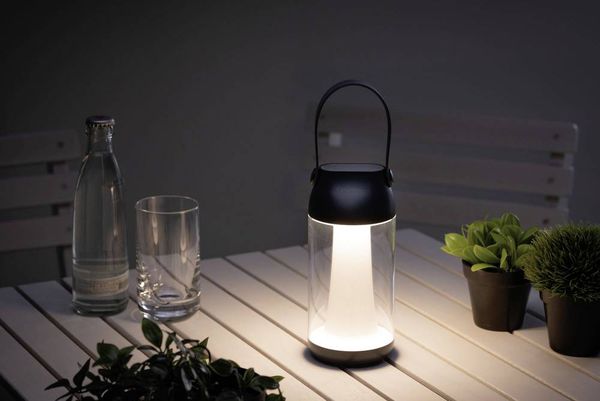 Produktbild: Paulmann 94267 LED-Au&szlig;entischlampe 1.3W Warmwei&szlig; Transparent, Anthrazit