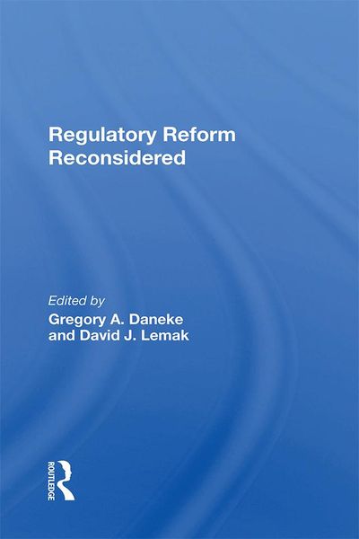 Produktbild: Regulatory Reform Reconsidered