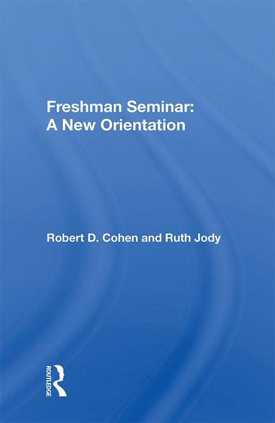 Produktbild: Freshman Seminar: A New Orientation