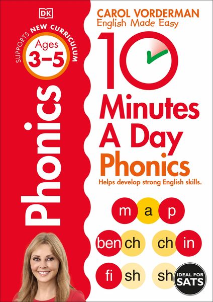 Produktbild: 10 Minutes A Day Phonics, Ages 3-5 (Preschool)