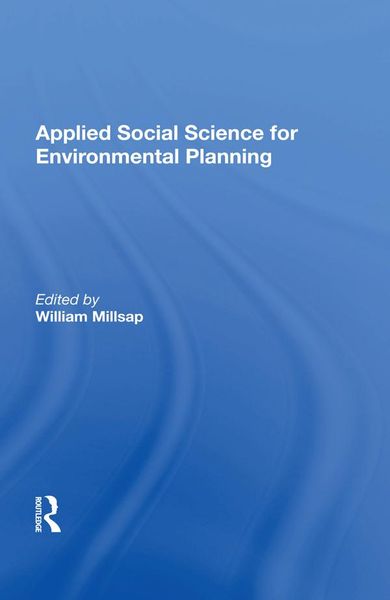 Produktbild: Applied Social Science for Environmental Planning