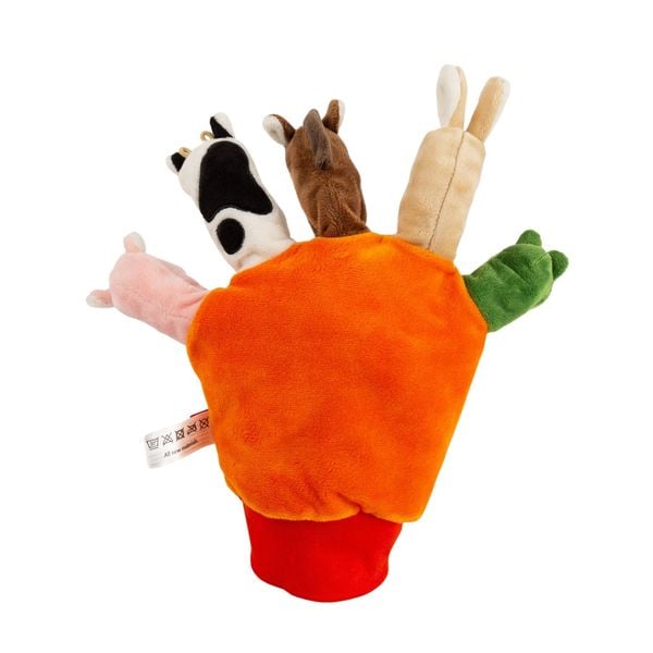 Produktbild: sigikid 42786 - Handschuh Tiere, Spielhandschuh mit kleinen Tieren