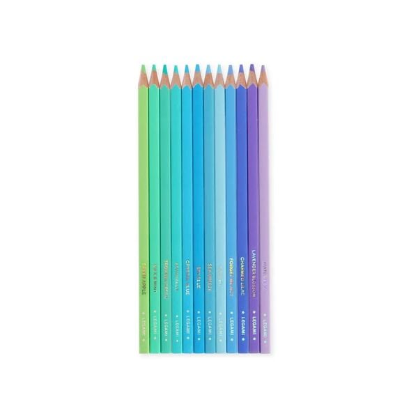 Produktbild: Legami 12er Set Buntstifte - Cyan