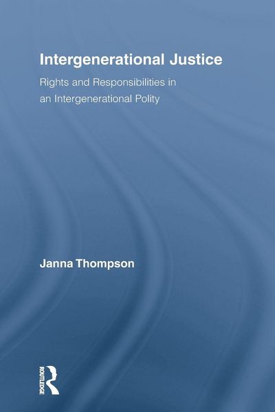 Produktbild: Intergenerational Justice