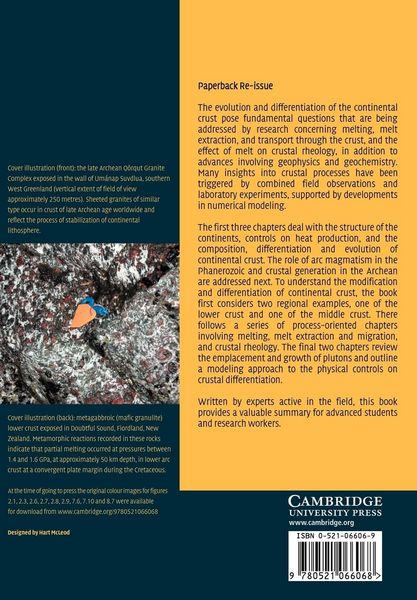 Produktbild: Evolution and Differentiation of the Continental Crust
