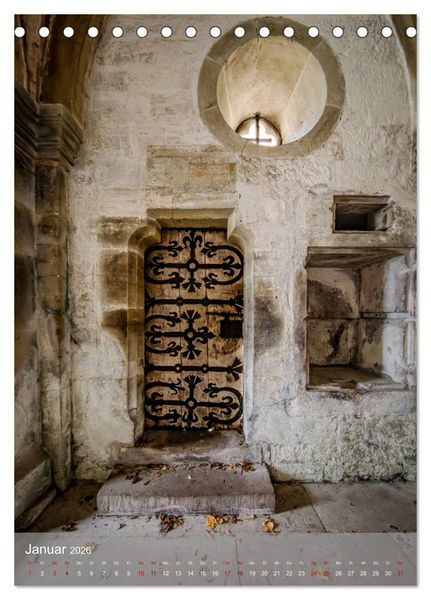 Produktbild: Kloster Maulbronn - Alte Mauern (Tischkalender 2026 DIN A5 hoch), CALVENDO Monatskalender