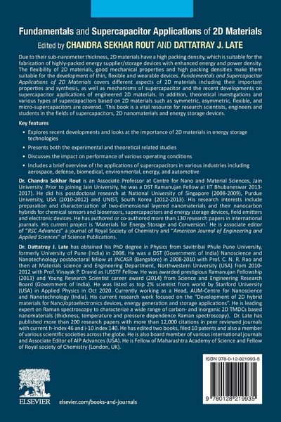 Produktbild: Fundamentals and Supercapacitor Applications of 2D Materials