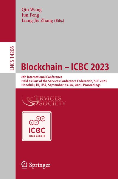Produktbild: Blockchain &ndash; ICBC 2023