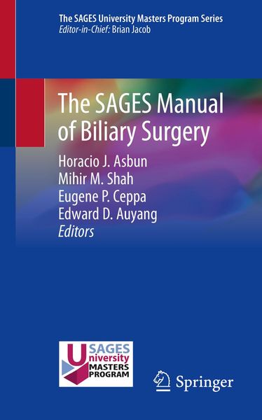 Produktbild: The SAGES Manual of Biliary Surgery