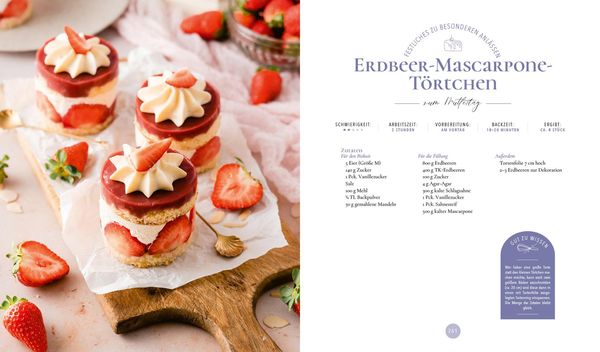 Produktbild: Tortenst&uuml;ck und Kuchenduft &ndash; 100 Rezepte f&uuml;r unvergessliche Genussmomente