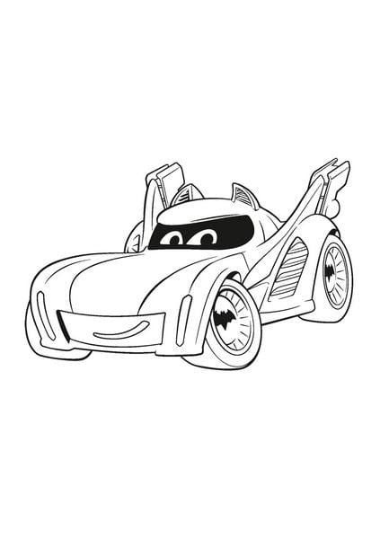 Produktbild: DC Batwheels: Cooler Malblock