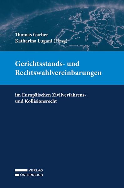 Produktbild: Gerichtsstands- und Rechtswahlvereinbarungen