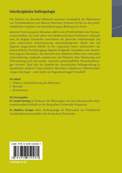 Produktbild: Interdisziplin&auml;re Anthropologie