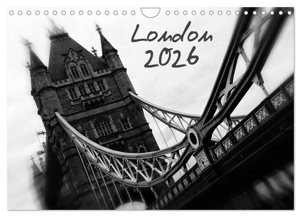 London (Wandkalender 2026 DIN A4 quer), CALVENDO Monatskalender