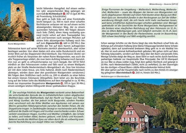 Produktbild: ROTHER Wanderf&uuml;hrer Vogesen-Durchquerung