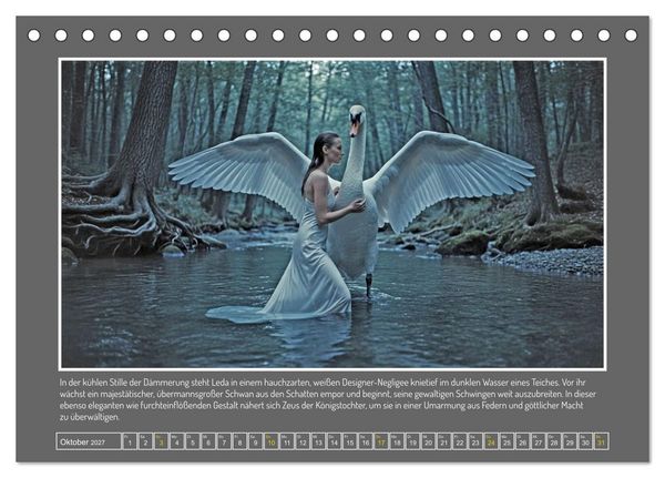 Produktbild: Die Zeus-Aff&auml;ren (Tischkalender 2027 DIN A5 quer), CALVENDO Monatskalender