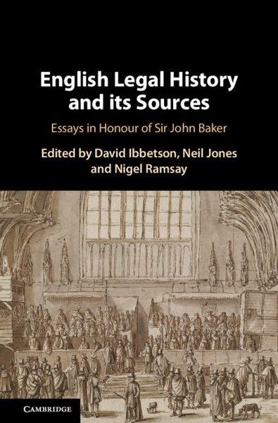 Produktbild: English Legal History and its Sources
