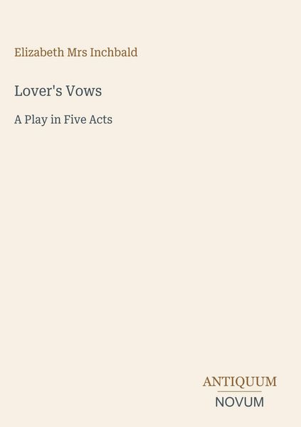 Produktbild: Lover's Vows