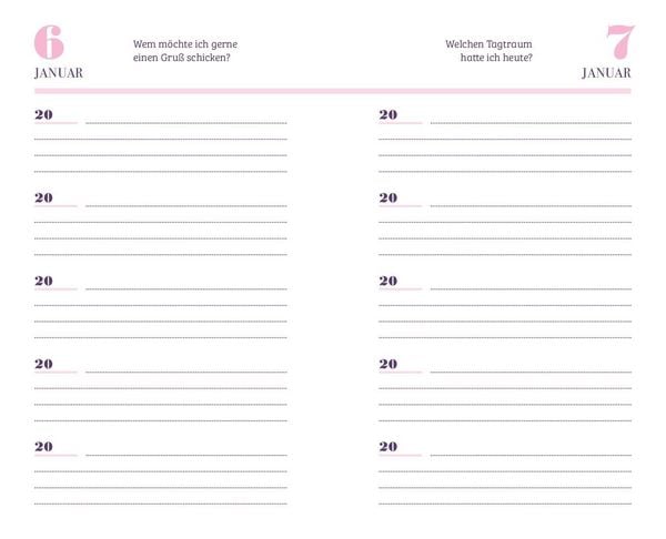 Produktbild: 5 Jahre - Mein Tagebuch mit 365 Fragen (Cherry Blossom)