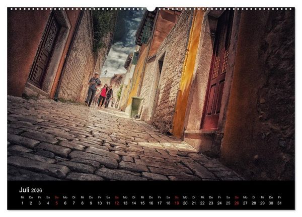 Produktbild: Rovinj Impressionen (Wandkalender 2026 DIN A2 quer), CALVENDO Monatskalender