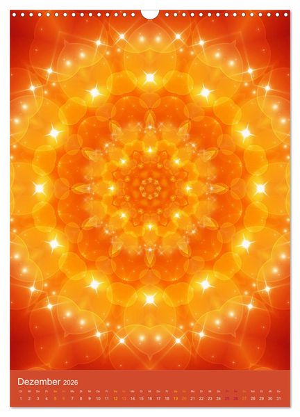 Produktbild: Lichtvolle Mandalas (Wandkalender 2026 DIN A3 hoch), CALVENDO Monatskalender