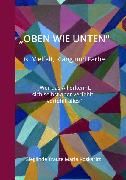 Produktbild: "OBEN WIE UNTEN" ist Vielfalt, Klang und Farbe