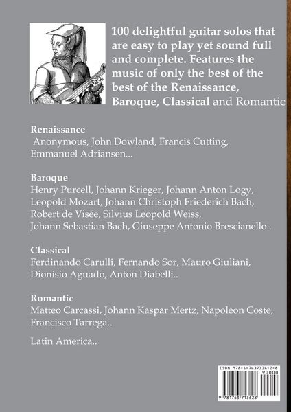 Produktbild: 100 Easy Classical Guitar pieces Book 1&2