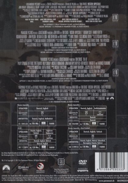 Produktbild: Mission: Impossible - 4-Movie Set 1-4 [4 DVDs]