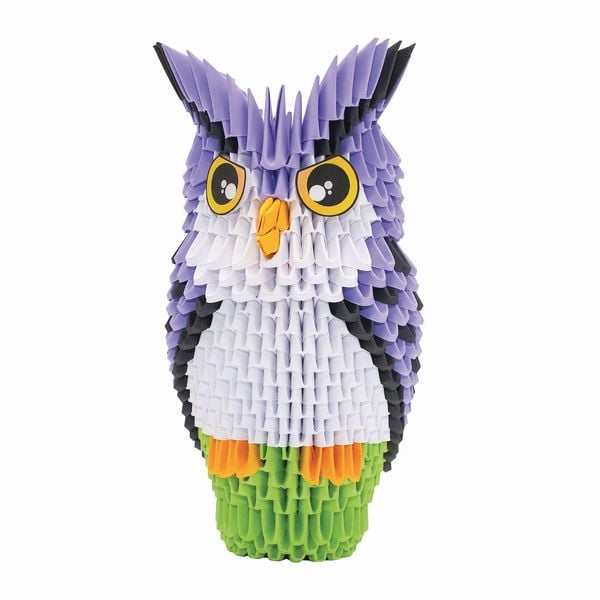 Produktbild: Creagami Origami 3D Eule 657 Teile