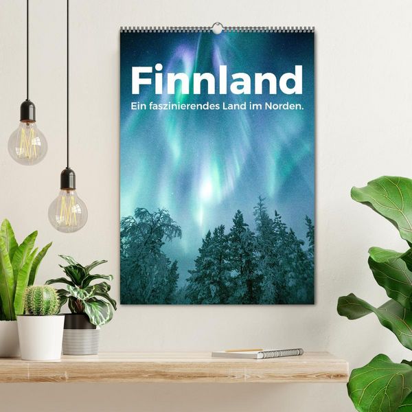 Produktbild: Finnland - Ein faszinierendes Land im Norden. (Wandkalender 2026 DIN A2 hoch), CALVENDO Monatskalender